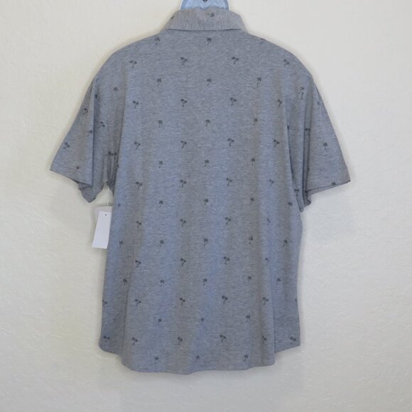 Trunks Surf & Swim Co.* Men's Short Sleeve Button Down Curved Hem Shirt~ Size XL - Picture 2 of 12